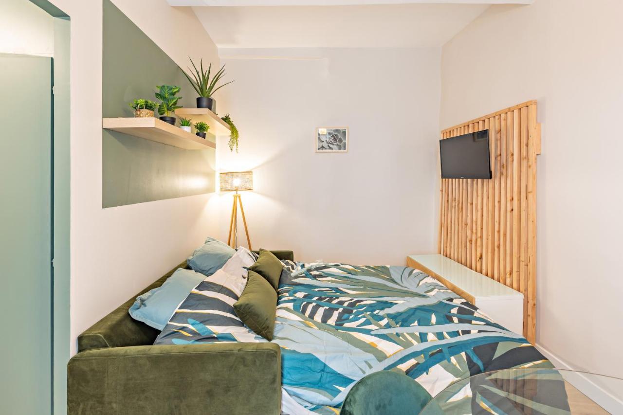 L'Oasis Verte, Studio Naturellement Cozy - Coeur De Béziers Exteriör bild