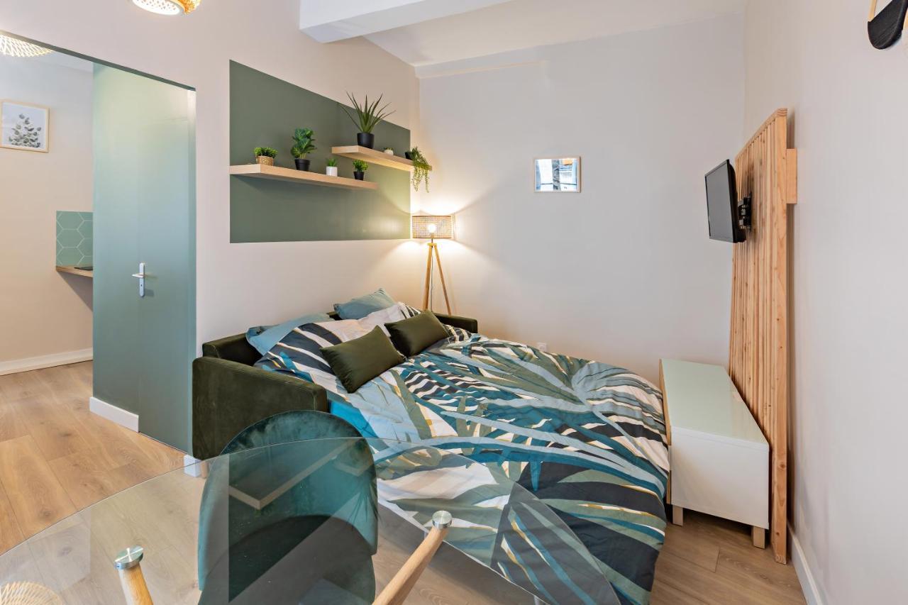 L'Oasis Verte, Studio Naturellement Cozy - Coeur De Béziers Exteriör bild